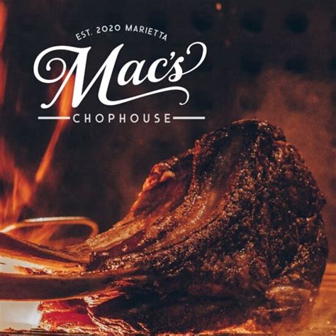 Mac's chophouse - Chophouse Mac's Steaks are sourced exclusively from the upper Midwest "corn belt". They are butchered in house, simply seasoned and prepared in a 1700 degree infrared broiler. A la carte steaks are served with complementary Aligot Potatoes 8oz Filet Mignon* 1 …
